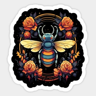 Bee Halloween Sticker